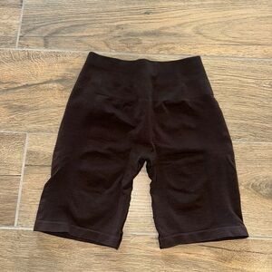 Alphalete Brown Biker Shorts